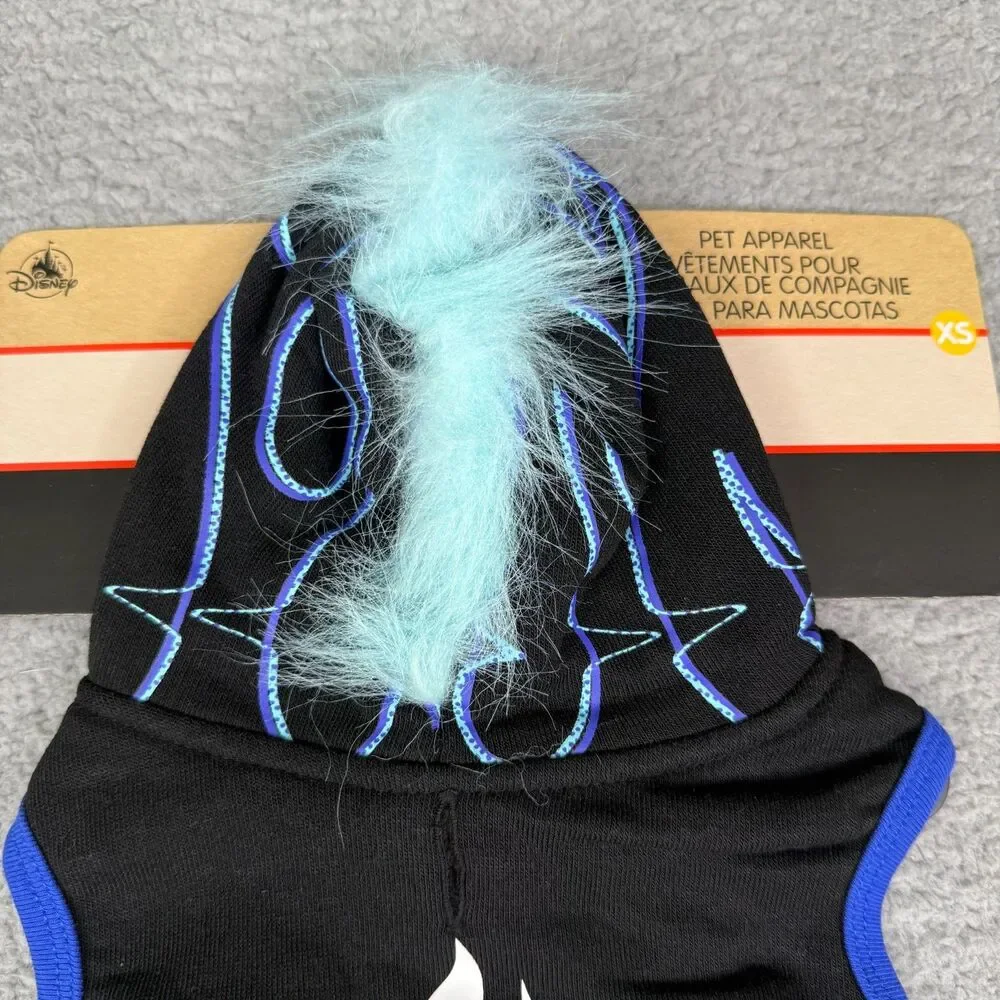 Disney Tails‎ Hades Dog Costume Hoodie Size XS Hercules Villain Pet Apparel NWT